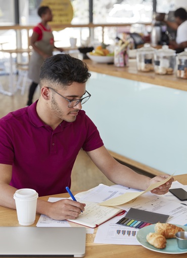 Student applying for education loan